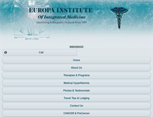 Tablet Screenshot of europainstitute.org